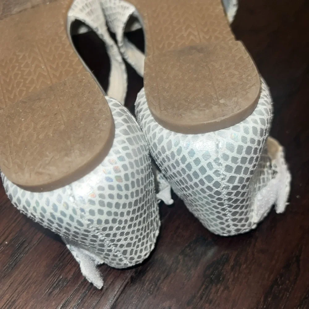 Michael Kors Silver Dress Shoes Size 11